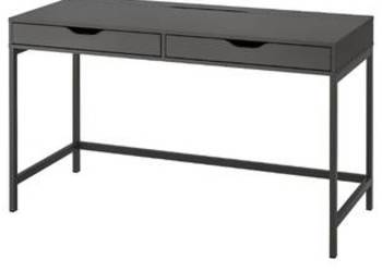 Biurko duże szare Ikea Alex