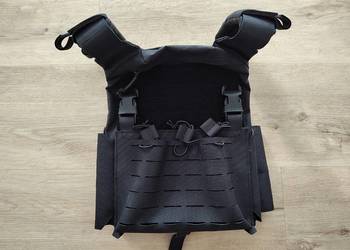 Kamizelka taktyczna do ASG plate carrier czarna [8FIELDS]