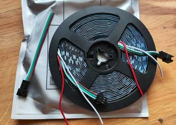Taśma LED RGB 5m WS2811 cyfrowa 22zł/m 24V