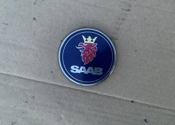 Emblemat  chrom maski listwa szyby saab 95 9-5 vector