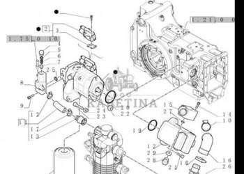 New Holland T6010 Kompensator 84209779