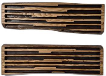 Zestaw: 2 szt. paneli akustyczno - dekoracyjnych