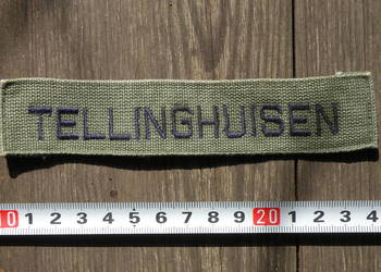 Naszywka belka nazwisko USAF Naszywka belka nazwisko USAF