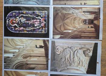 Autun Francja pocztówki 7 szt.
