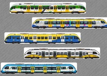 Kolejowe magnesy z motywem podróży - Magnesiki-Kolejowe.pl