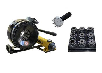 Zakuwarka ręczna P20HP do DN50 (2") 2SN+szczęki