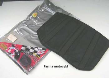 Pas na motocykl / chroni kręgosłup i grzeje