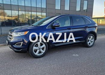 Ford EDGE FILM 2.0T 245KM 2016r Automat 83tys km hak Skóry Klima Grzane Fo…