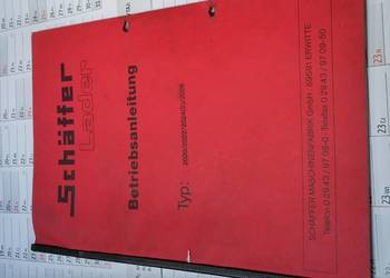 Instrukcja obsługi Schäffer Lader Typ 2020/2022/2024(S)/2026