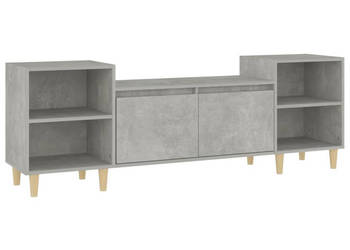 Szafka pod TV szarość betonu 160x35x55 cm WM-821192