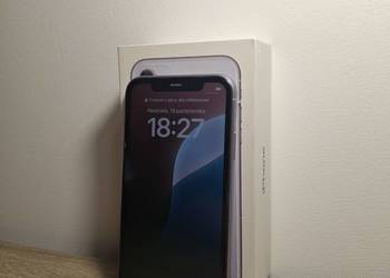 iPhone 11 Fioletowy Stan Idealny 64GB 74% Kondycji Nowe Etui Pudełko
