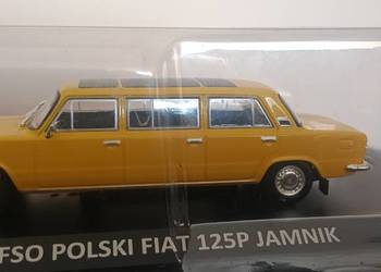 Model fso polski fiat 125p jamnik skala 1:43