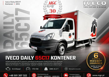 Iveco Daily 65 C 17 3.0 SILNIK / KONTENER / WINDA / MOCNY / WEBASTO / MANU…
