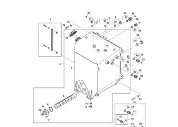 John Deere 9470RX - Zbiornik RE586701 (Układ hydrauliczny)