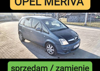 Opel Meriva 2006 1.7dti elektryka klima alu krakow - sprzedam lub zamienie