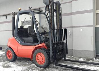 Wózek Linde H45D-04 4.5T Diesel Perkins Podnosi 4m Pozycjoner 4 Sekcje