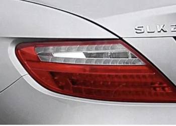 MERCEDES SLK R172 lampy tył przeróbka KONWERSJA Z USA na EU lampy tylne łom