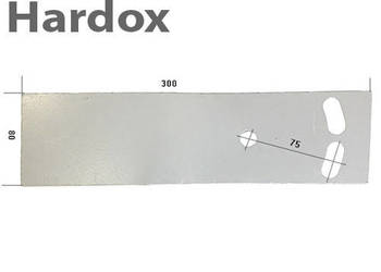 Listwa tylna odkładni HARDOX 172312 do pługa GREGOIRE BESSON