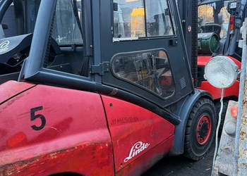 drzwi kabina wózek LINDE modele H40 H45 H50 seria 394 części demontaż drzwi