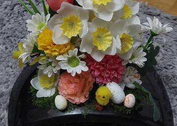 Kompozycja Wielkanocna obciążona