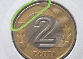 2 złote 1995 r. z błędem mennicy nr 4