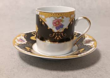 YAMASEN Filiżanka 24K Złoto Gold Filiżanka Duet Japan Fine Porcelain YAMASEN Filiżanka 24K Złoto Gold Filiżanka Duet Japan Fine Porcelain