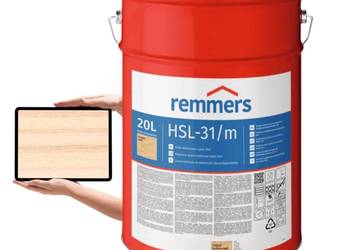 REMMERS HSL-31 Profi 20L impregnat KOLORY Lazura do Drewna 3w1 PRO