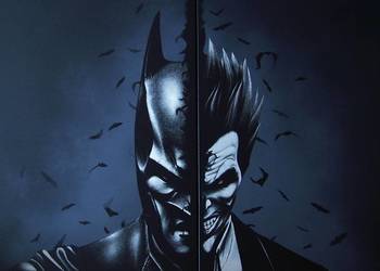Batman / Joker Obraz grawerka ... Staloryt