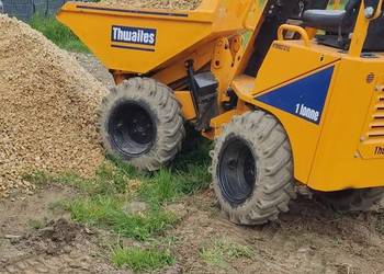 Wozidło 1t wysoki wysyp ( koparka, zagęszczarka, wywrotka)