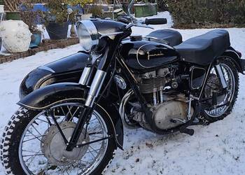 Junak m10 z koszem bocznym wózkiem