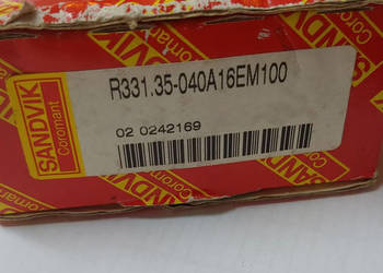 Frez R331.35-040A16EM100 + 8 płytek  SANDVIK