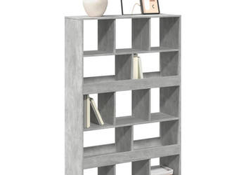Regał szarość betonu 100x33x1565 cm materiał drewnopochodny WM-3309369