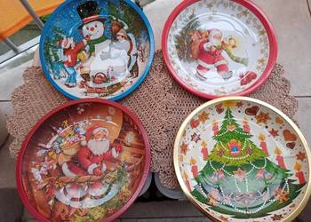 Tacki blaszane świąteczne