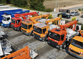 Mercedes Atego 718 E6 4x4 Zwyżka PALFINGER P210 BK Podnośnik Koszowy Wysok…