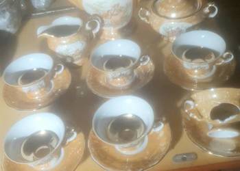 Serwis kawowy vintage walbrzych z okresu prl.