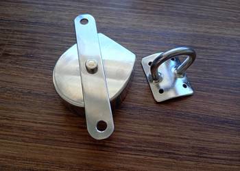 Okucie pięty bomu na profil 74 mm