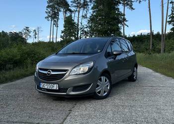 Opel Meriva 1.4b + LPG 2014r 140tys przebiegu