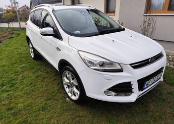 Ford kuga 2.0HDi 163KM automat AWD 4x4 Titanium Sony radar kamera zamiana