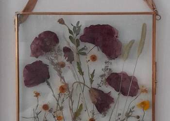 Obraz Kwiatowy Kompozycja Wspomnienie lata ''Maki i Stokrotki''