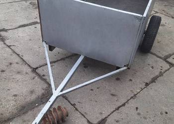 Przyczepka leśna / ogrodowa do quada – wąska, nisko osadzona