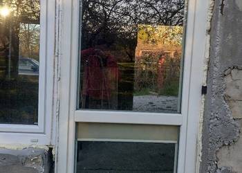Okno balkonowe 220x87