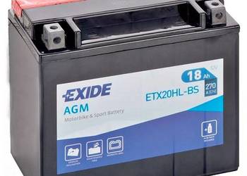Akumulator 12V 18Ah 270A EXIDE ETX20HL-BS