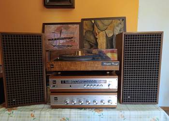 Dual wzmacniacz cv 40,tuner ct 15 ,gramofon 506,kolumny cl 143