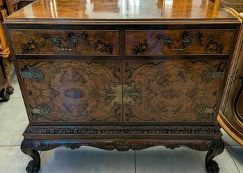 Bardzo piękna komoda na lwich łapach mahoń -sklep Dąbrowa Górnicza