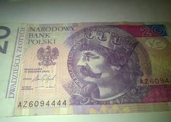 banknoty kolekcjonerskie 20zl