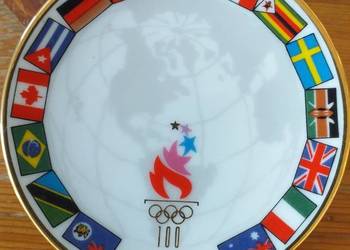 Olimpiada Atlanta 1996 - pamiątka porcelanowa
