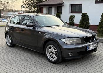 BMW E87 Seria 1 2.0d 122km 2005r M47 Stan Dobry Długie Opłaty 5-Drzwi