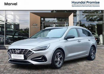 Hyundai i30 1.5 SMART + LED , SalonPL, Serwis ASO, Gwarancja, FV23% III (2…