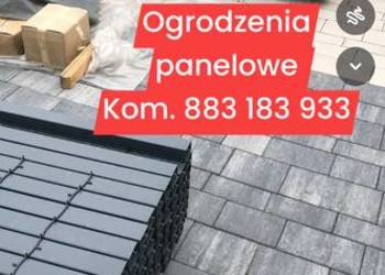 Panele ogrodzeniowe fi4 153 cm grafit