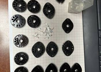 Podstawki lampy EF11,EL155,AZ12,EF14i inne Y8A 21 szt. (Z334)